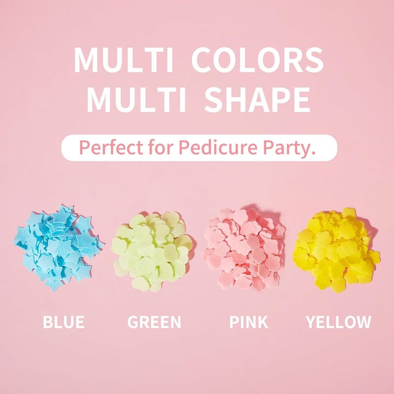 BPrettier صابون بتلات الزهور لنقع القدمين، صابون استحمام برائحة الورد لمنتجعات القدم وحفلات البيديكير، 100 جرام - Image 2